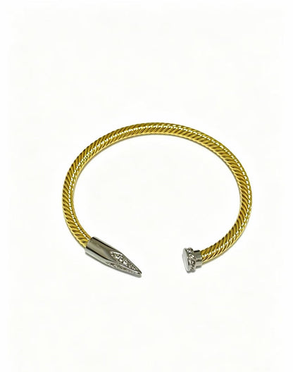 [Lume Jewelry]Open threaded nail bracelet