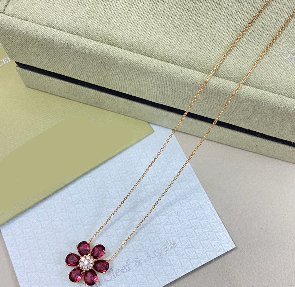 [Lume Jewelry] flower necklace