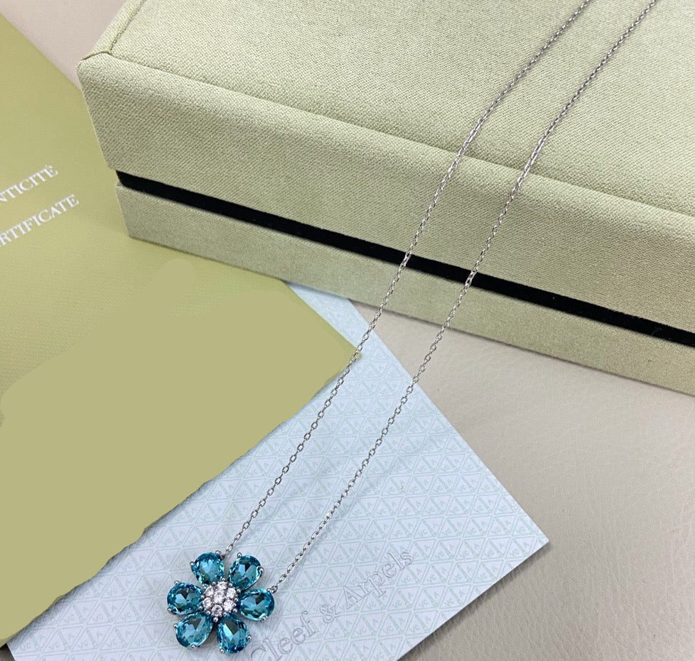 [Lume Jewelry] flower necklace