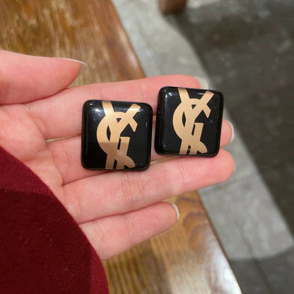 [Lume Jewelry]Classic Letter Earrings