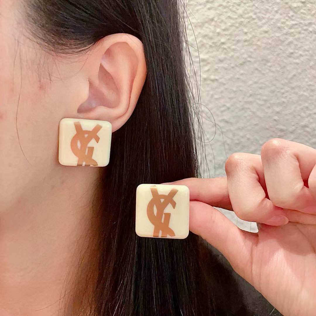 [Lume Jewelry]Classic Letter Earrings