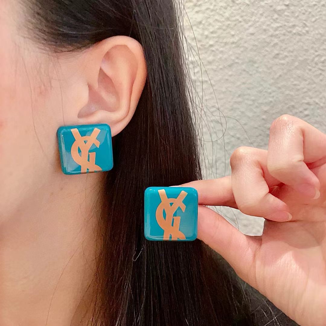 [Lume Jewelry]Classic Letter Earrings