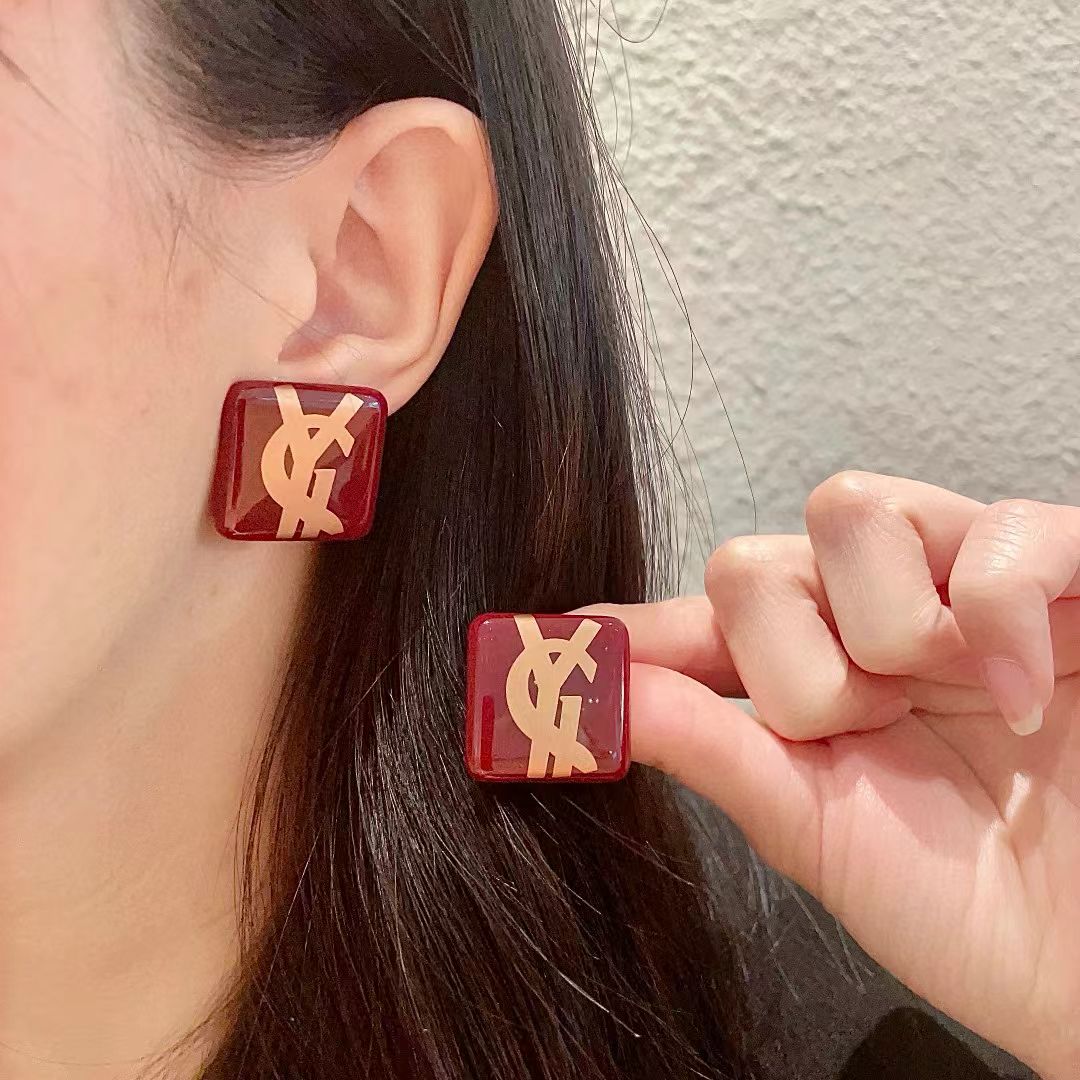 [Lume Jewelry]Classic Letter Earrings