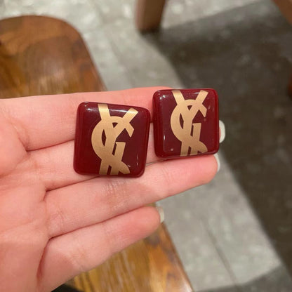 [Lume Jewelry]Classic Letter Earrings