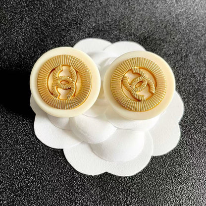 [Lume Jewelry]Classic Double C Earrings