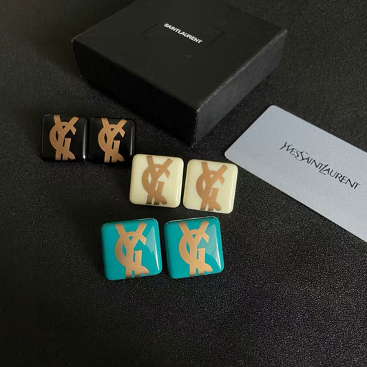 [Lume Jewelry]Classic Letter Earrings