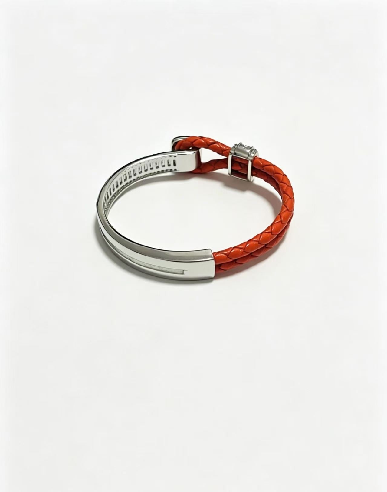 ¡®Lume Jewelry2026 New Half-Diamond Horseshoe Buckle Bangle