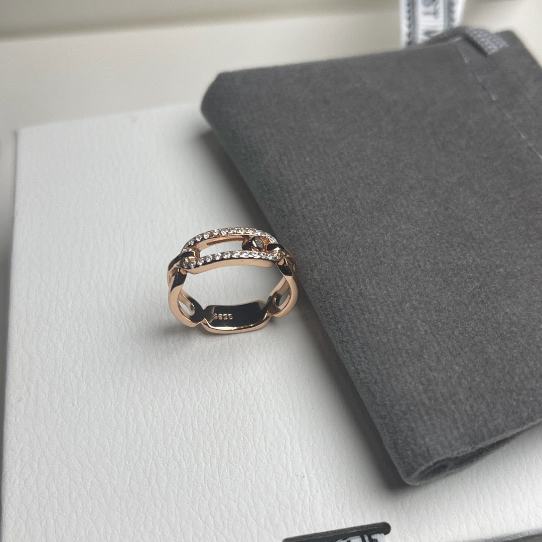 [Lume Jewelry]Sliding Single Diamond Ring