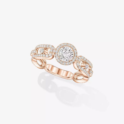 [Lume Jewelry]Move Link Solitaire Ring