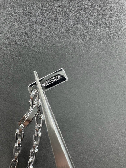 [Lume Jewelry] Move Link Pave Diamond Chain Necklace