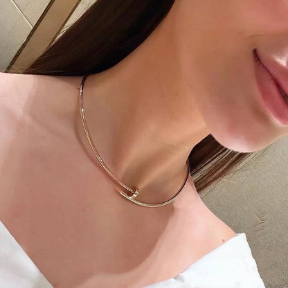 ¡®Lume Jewelry¡¯Juste un Clou Plain Collar