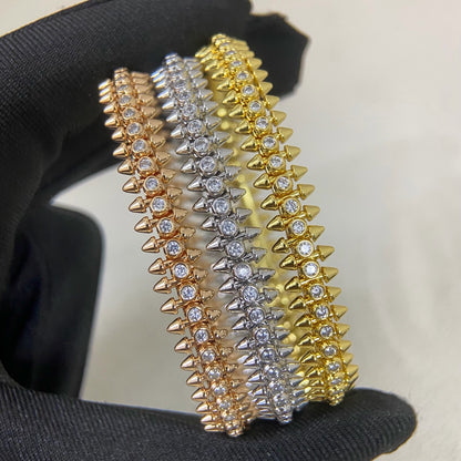 ¡®Lume Jewelry¡¯CLASH Studded Diamond Bracelet
