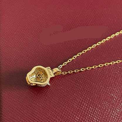 ¡®Lume Jewelry¡¯Panthère de Cartier Pavé‑Diamond Necklace