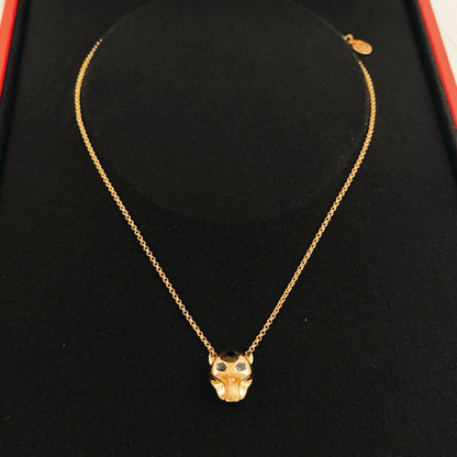 ¡®Lume Jewelry¡¯Panthère de Cartier Solid Panther‑Head Necklace,
