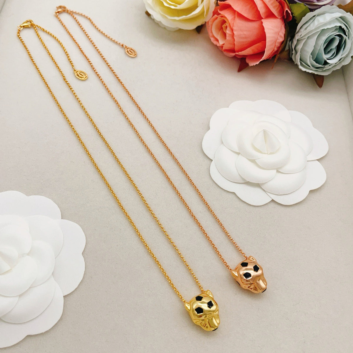 ¡®Lume Jewelry¡¯Panthère de Cartier Solid Panther‑Head Necklace,