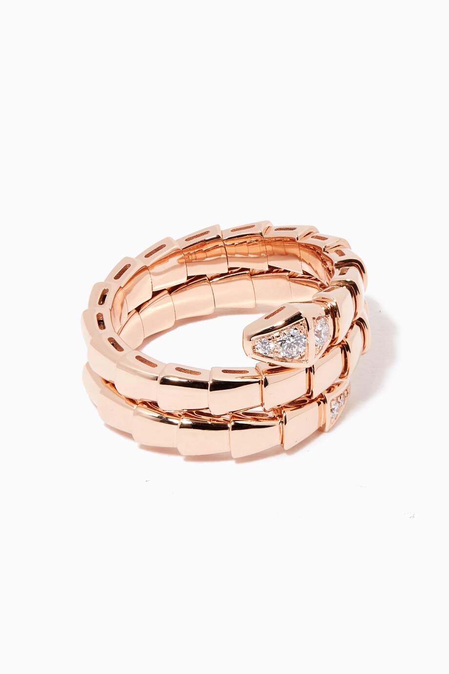 [Lume Jewelry]SERPENTS DOUBLE ROW DIAMOND RING