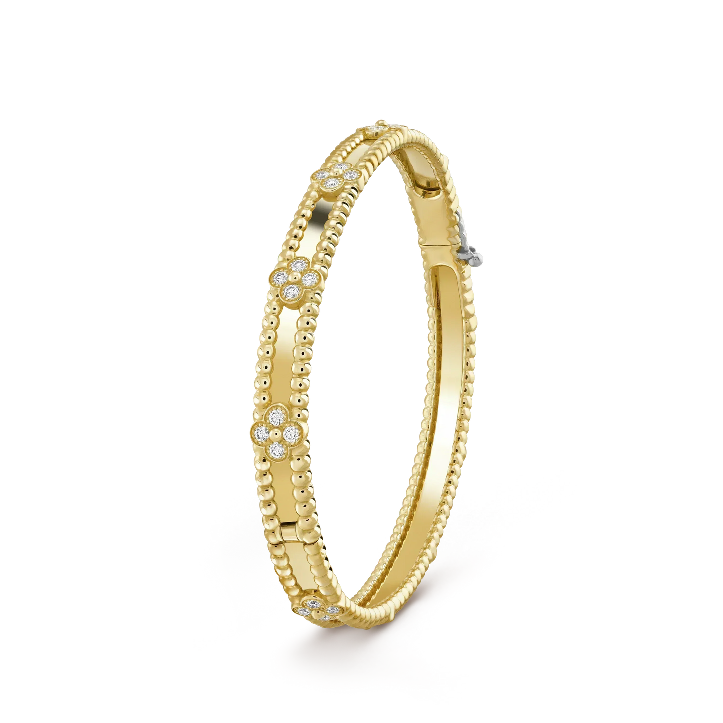 ¡®Lume Jewelry¡¯CLOVER BRACELET 4MM DIAMONDS