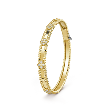 ¡®Lume Jewelry¡¯CLOVER BRACELET 4MM DIAMONDS