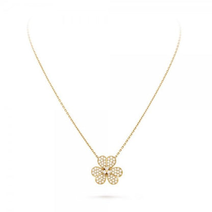 ¡®Lume Jewelry¡¯FLOWER DIAMOND NECKLACE