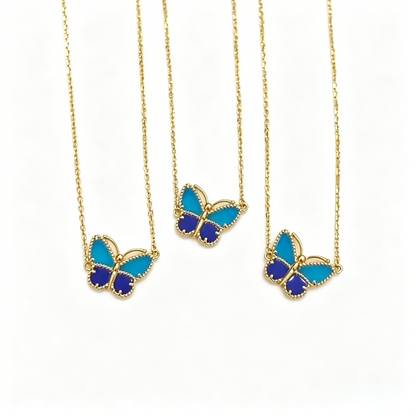 [Lume Jewelry] 2026 NEW LUCKY BUTTERFLY 1 MOTIFS NECKLACE
