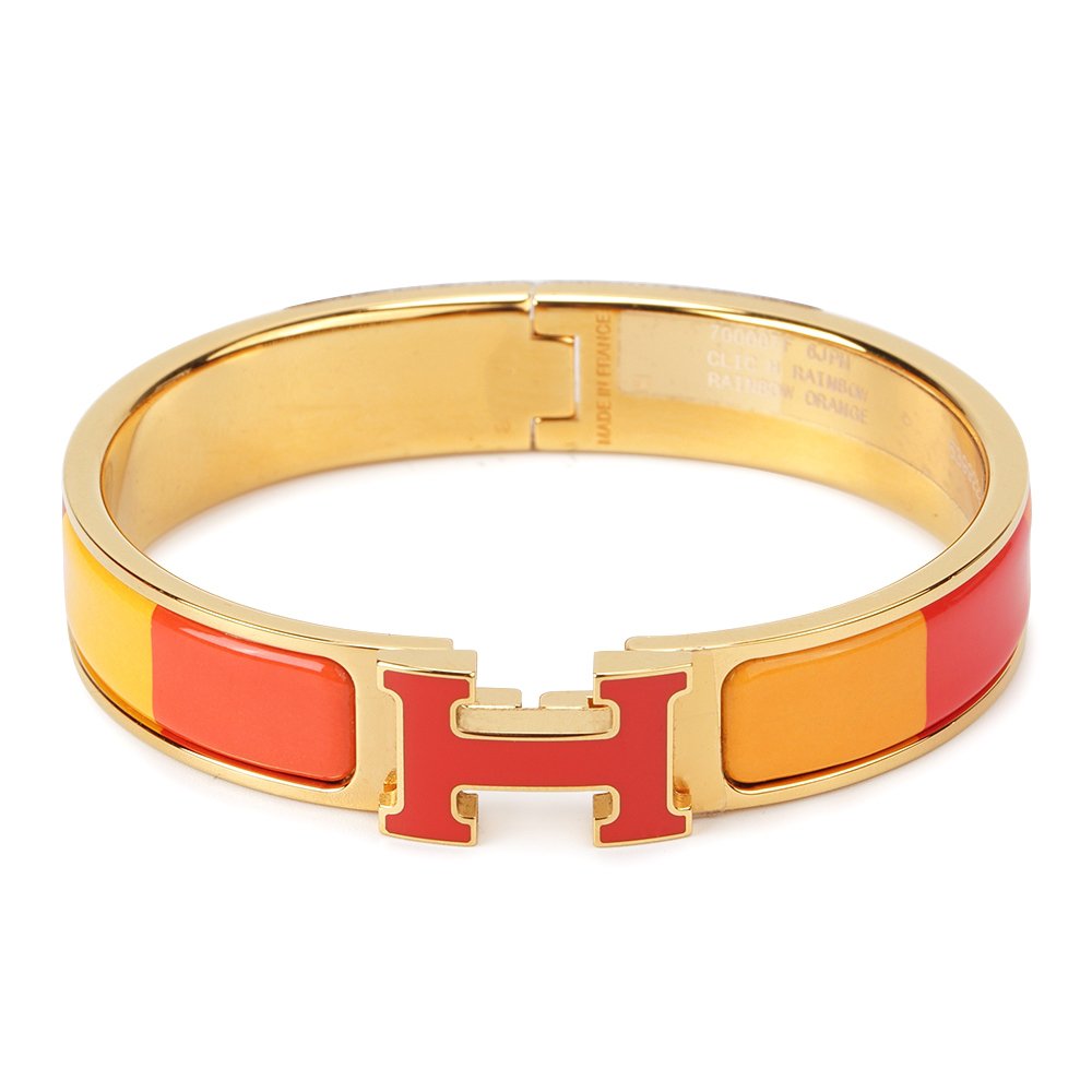 ¡®Lume Jewelry¡¯H BRACELET ORANGE RAINBOW CERAMIC