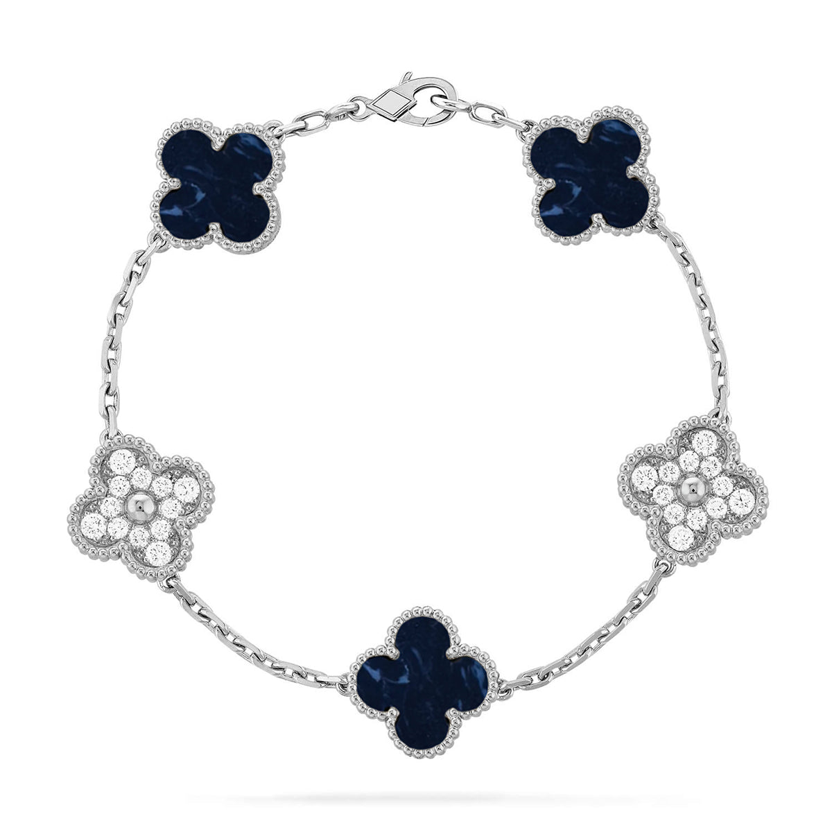[Lume Jewelry]New CLOVER 5 MOTIF PIETERSITE BRACELET COLLECTION