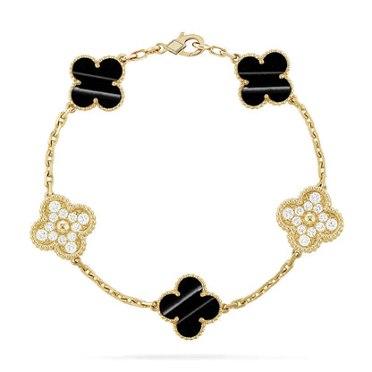 [Lume Jewelry]New  CLOVER 5 MOTIF PULSAR STONE BRACELET COLLECTION