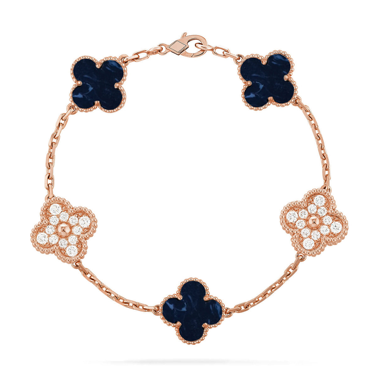 [Lume Jewelry]New CLOVER 5 MOTIF PIETERSITE BRACELET COLLECTION