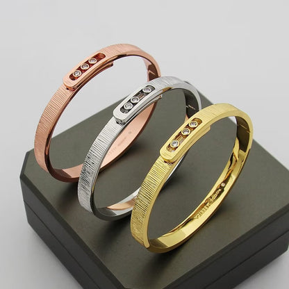[Lume Jewelry]Move Noa Ciselé bangle