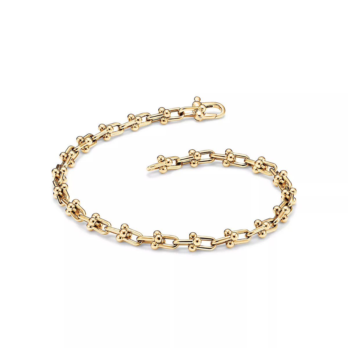 [Lume Jewelry]HARDWEAR MICRO LINK 44 MOTIF GOLD BRACELET
