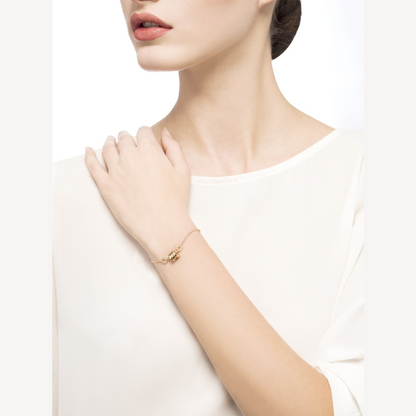[Lume Jewelry]ZERO 1 SOFT GOLD BRACELET