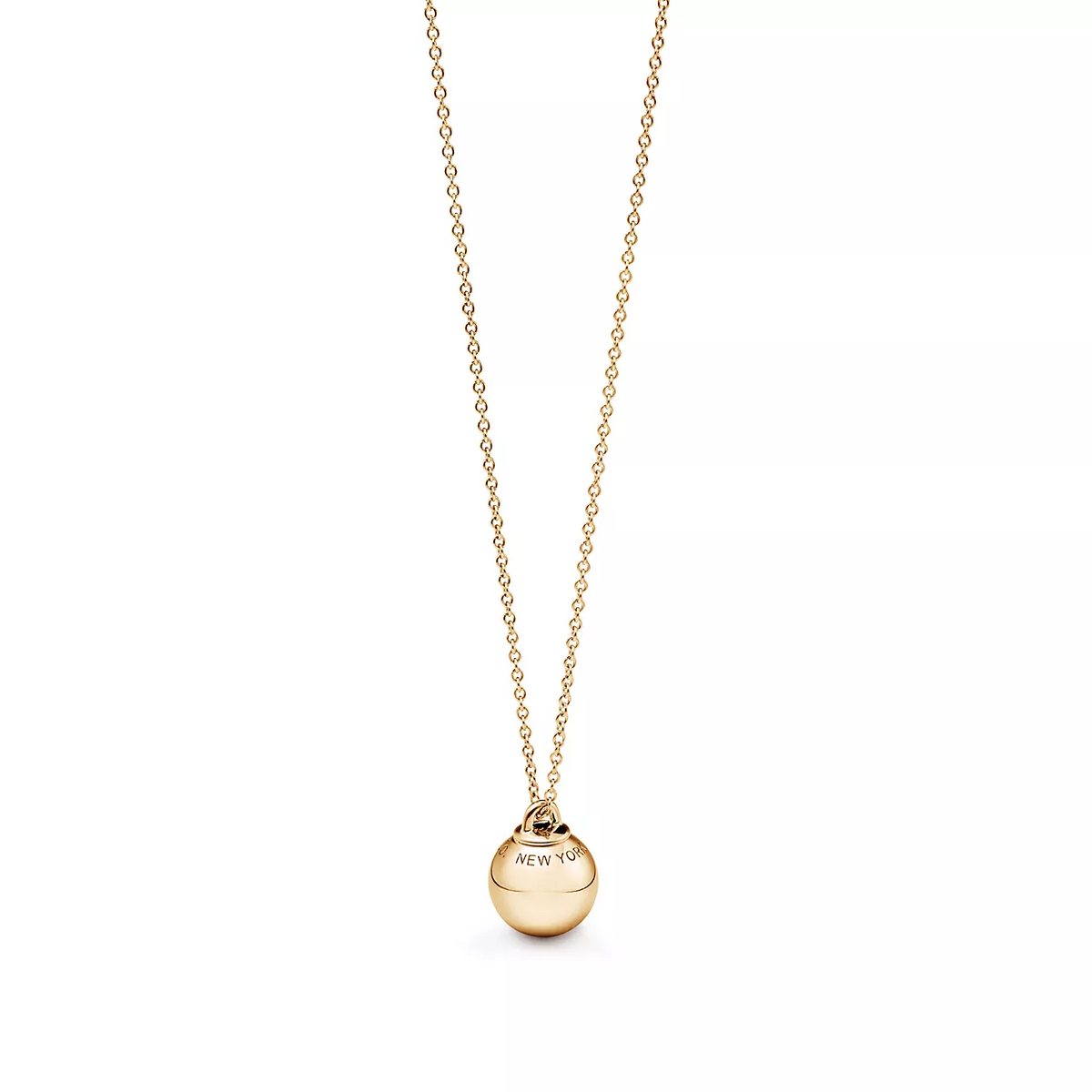 [Lume Jewelry]BALL PENDANT 12.75MM NECKLACE