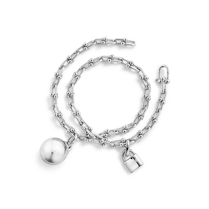 [Lume Jewelry]HARDWEAR SMALL WRAP SILVER BRACELET