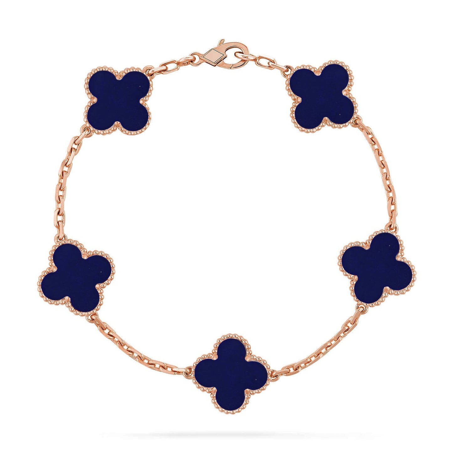 [Lume Jewelry]New CLOVER 5 MOTIF LAPIS LAZULI BRACELET COLLECTION