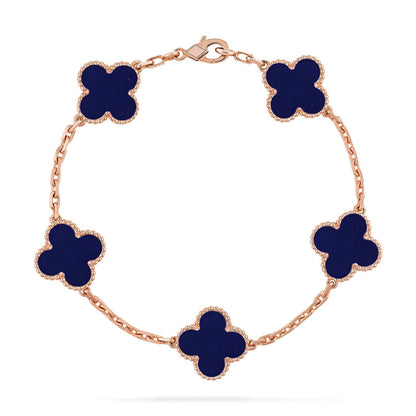 [Lume Jewelry]New CLOVER 5 MOTIF LAPIS LAZULI BRACELET COLLECTION