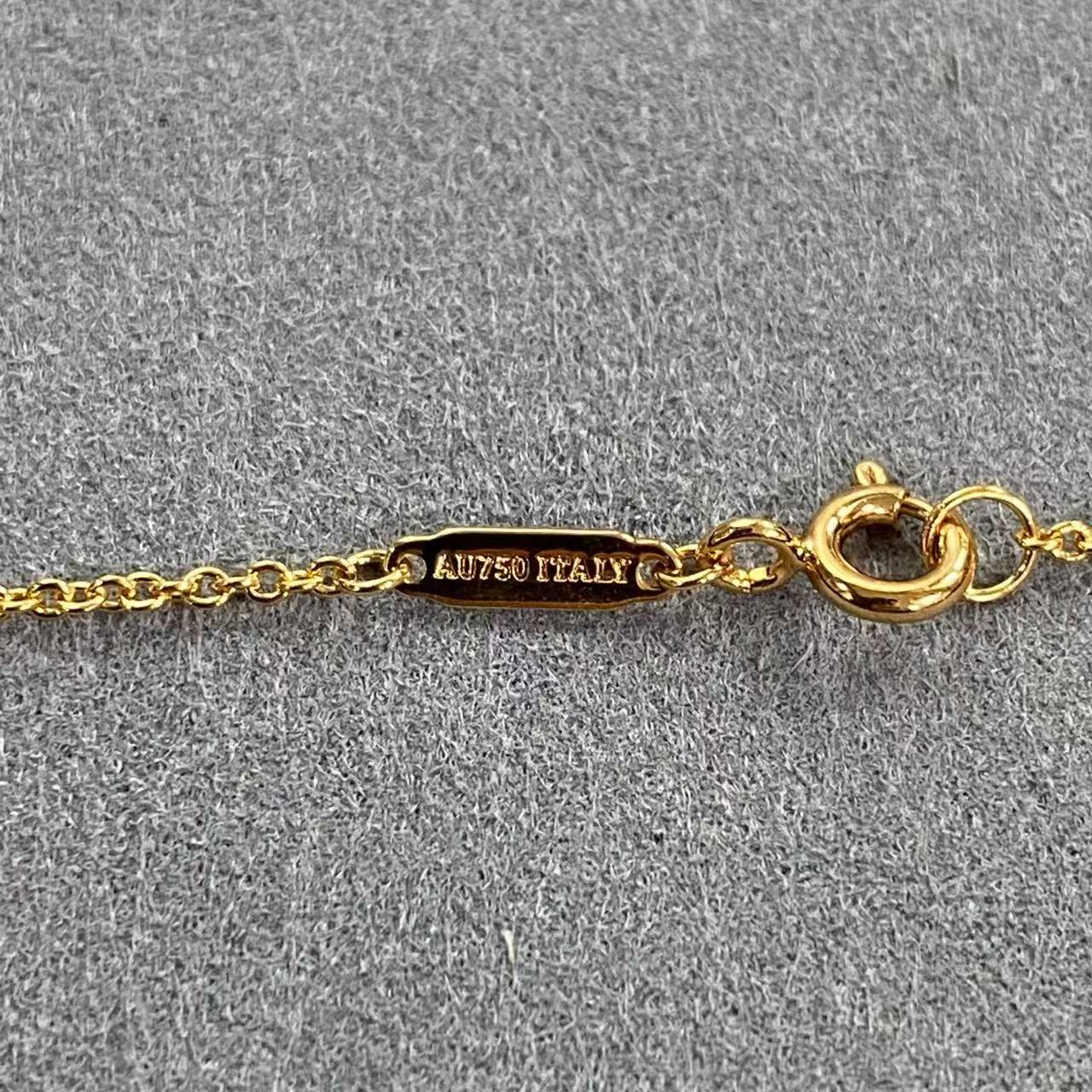 [Lume Jewelry]T House Diamond-Studded Knot Necklace