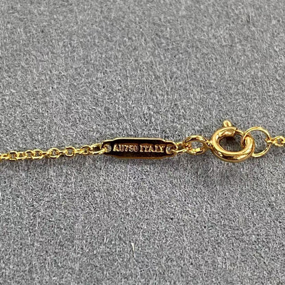 [Lume Jewelry]T House Diamond-Studded Knot Necklace