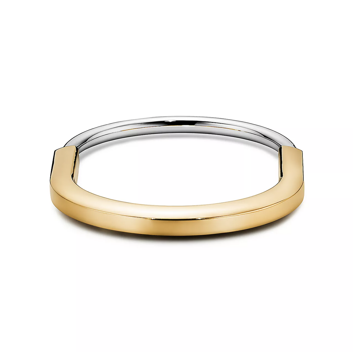 [Lume Jewelry]LOCK BRACELET YELLOW AND WHITE GOLD