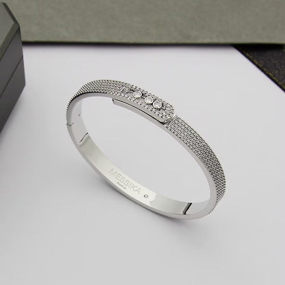 [Lume Jewelry]Move Noa Full Pavé Diamond Bangle Bracelet