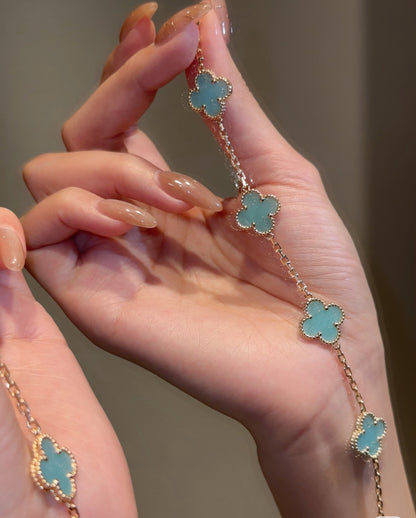 [Lume Jewelry]Baby Blue Braided Bracelet