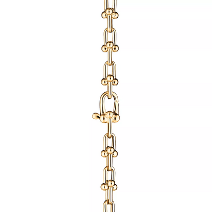 [Lume Jewelry]HARDWEAR MICRO LINK 44 MOTIF GOLD BRACELET