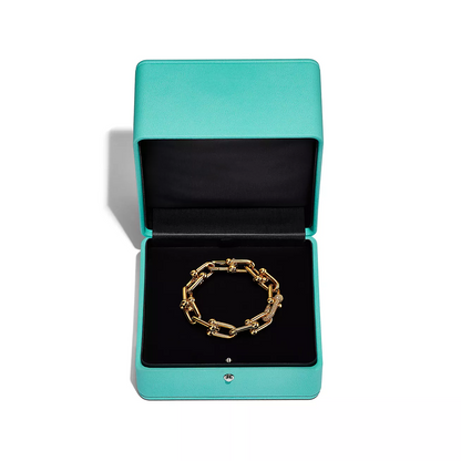 [Lume Jewelry]HARDWEAR LARGE LINK GOLD DIAMOND BRACELET