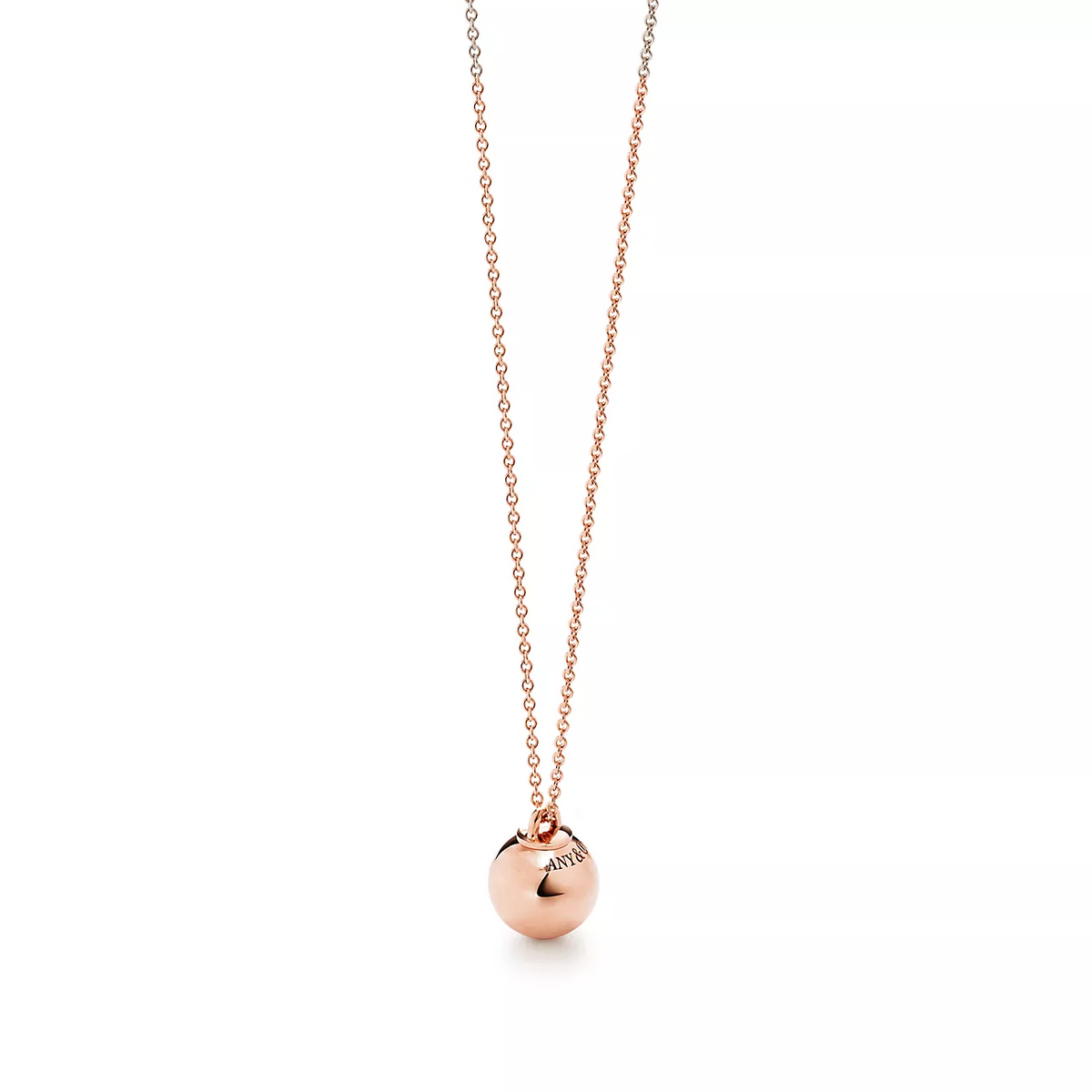 [Lume Jewelry]BALL PENDANT 12.75MM NECKLACE