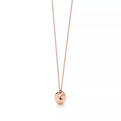 [Lume Jewelry]BALL PENDANT 12.75MM NECKLACE