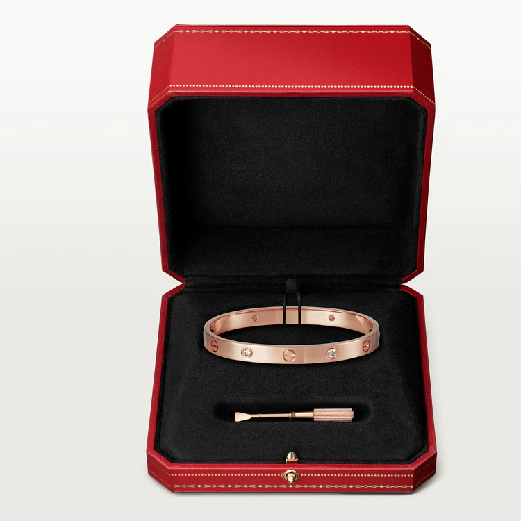 ¡®Lume Jewelry¡¯LOVE BRACELET 6.1MM 4 DIAMONDS