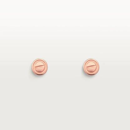 ¡®Lume Jewelry¡¯LOVE EARRINGS PINK GOLD 10MM