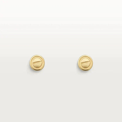 ¡®Lume Jewelry¡¯LOVE EARRINGS GOLD 10MM