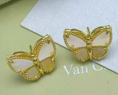 [Lume Jewelry] 26 NEW CLOVER LUCKY LIGHT YELLOW AND WHITE SET