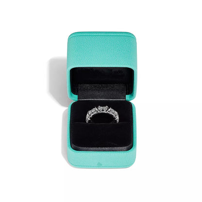 [Lume Jewelry]SIXTEEN STONE SILVER RING