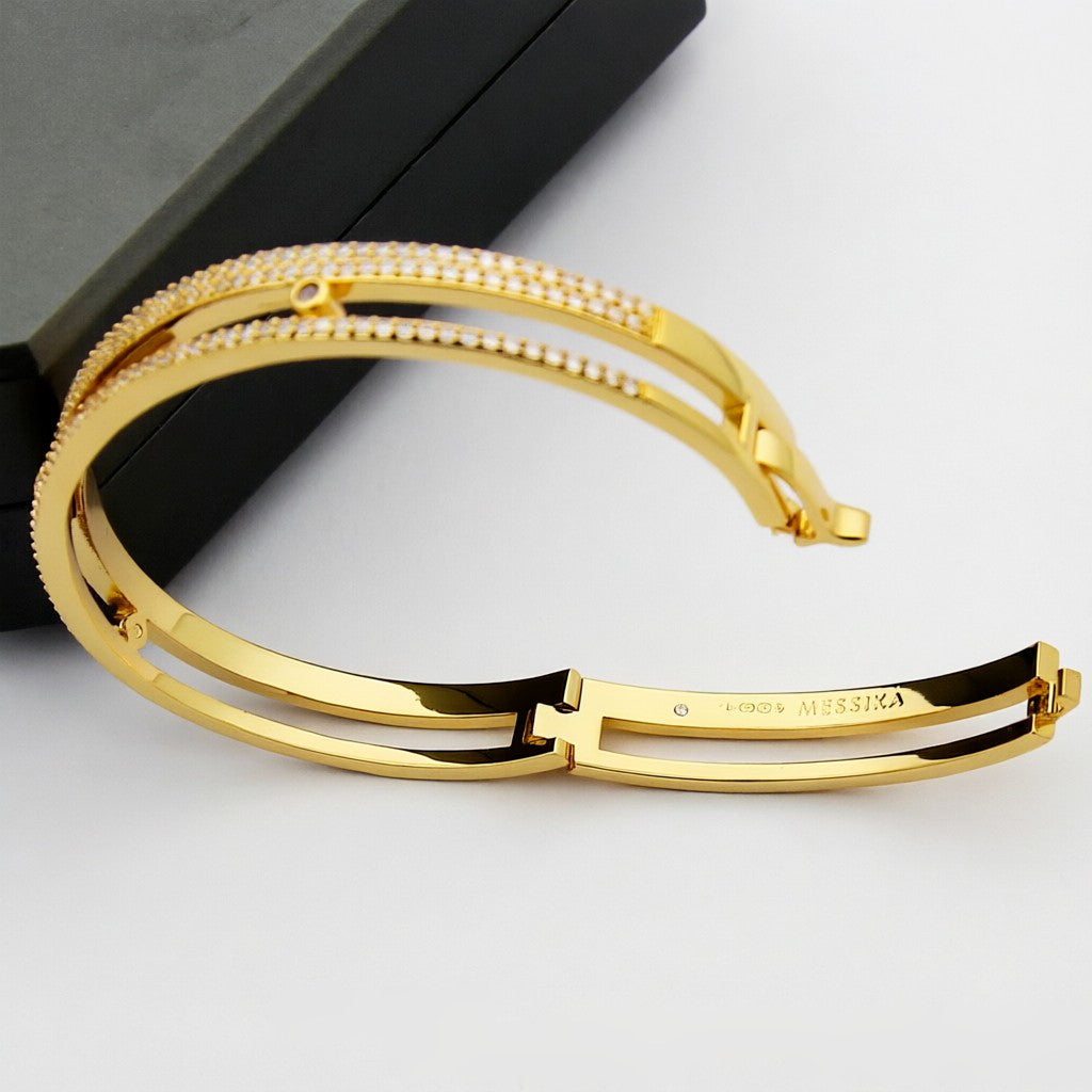 [Lume Jewelry]Move Romane pavé bangle